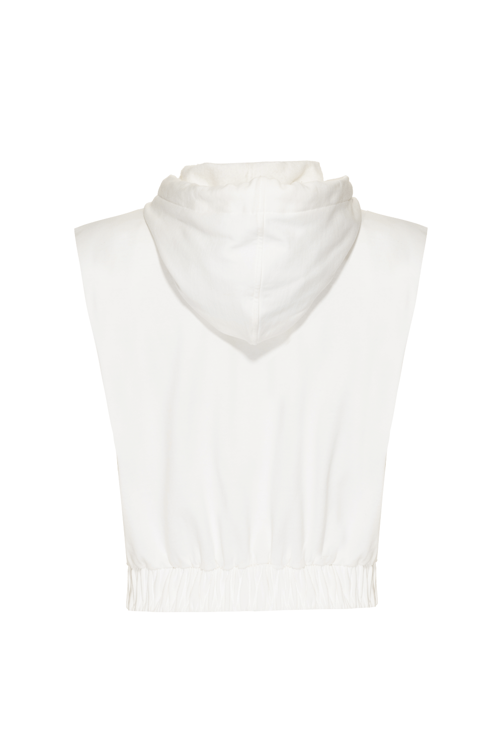 TOP CROPPED MOLETOM SECOND WAY OFF WHITE