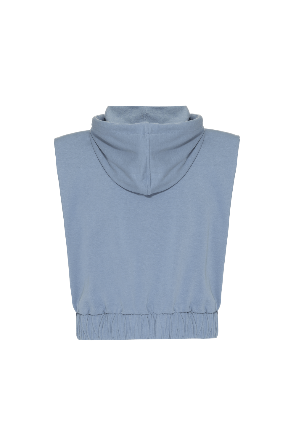 TOP CROPPED MOLETOM SECOND WAY AZUL