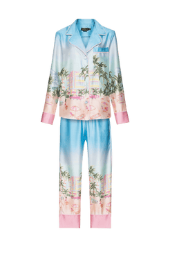 PIJAMA LONGO GOLDEN MIAMI ROSA