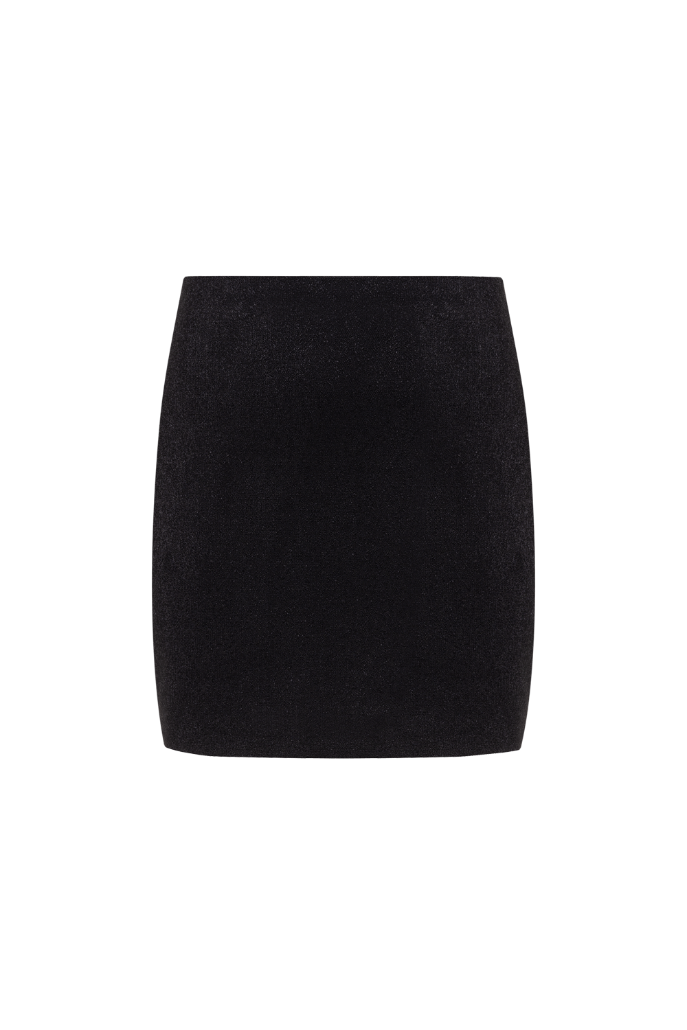 SAIA CURTA FLOWER SENSES PRETO