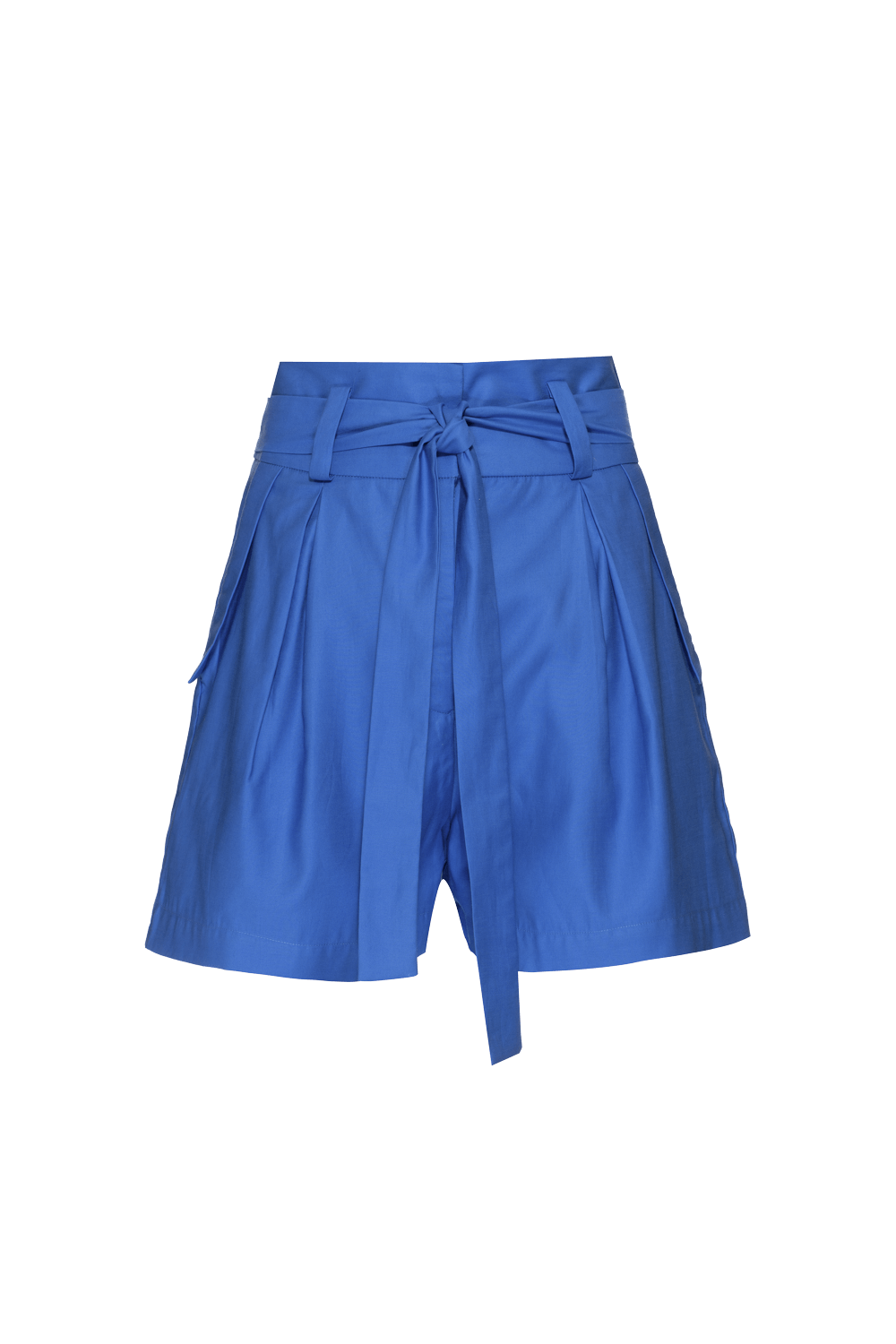 SHORT PREGAS SUZY FLOWER AZUL MARINHO