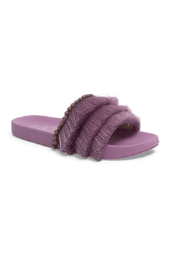 SANDÁLIA PEDRARIA FRANJAS NATURAL SENSES ROXO