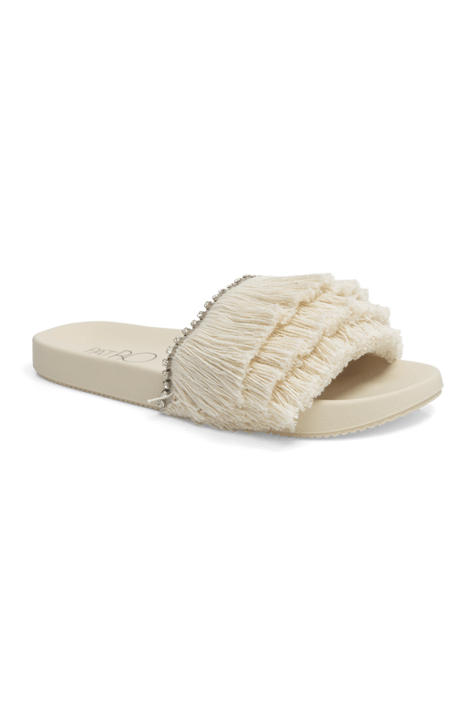 SANDÁLIA FRANJAS STRASS NATURAL SENSES NATURAL