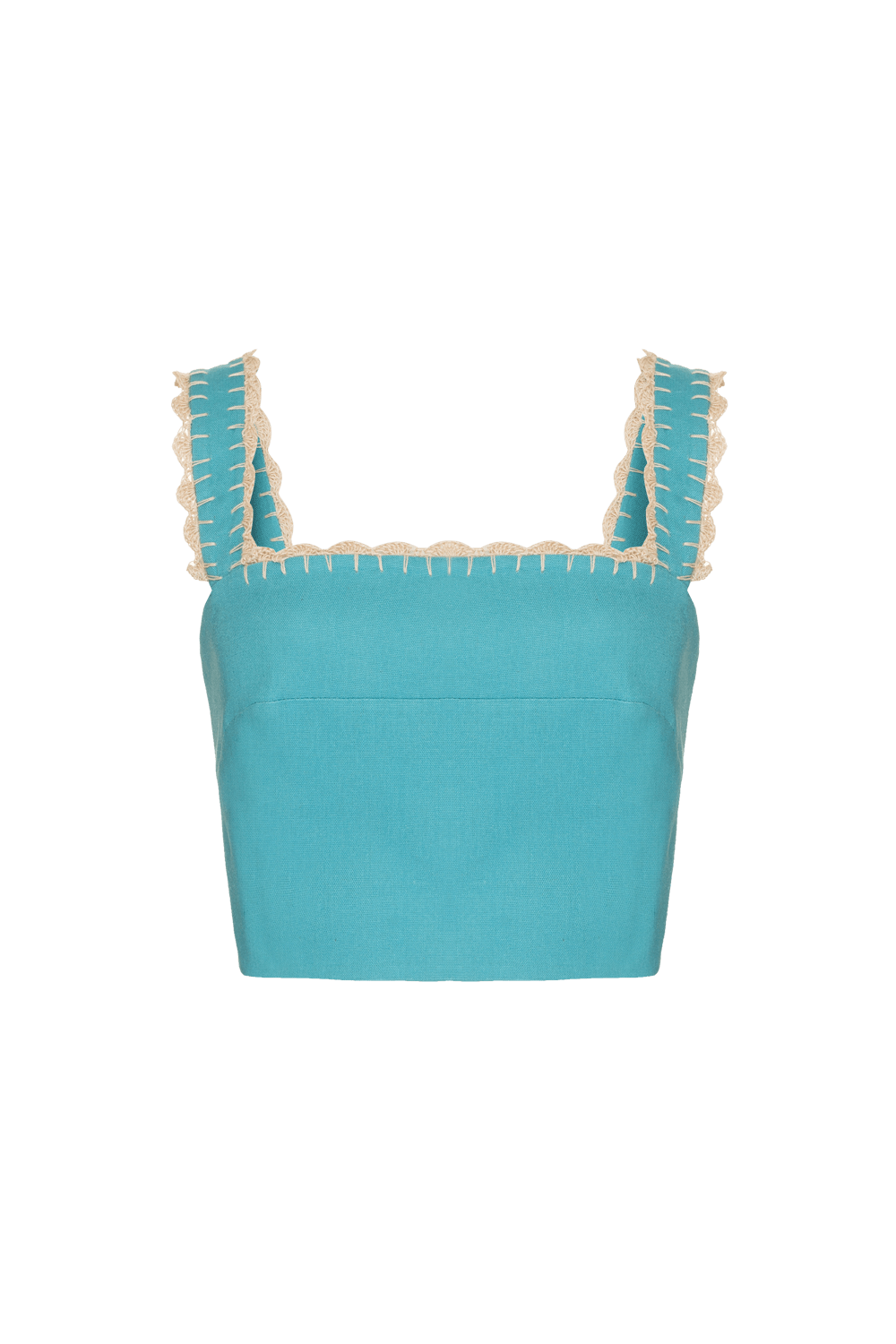 TOP CROPPED LINHO JOY VERDE