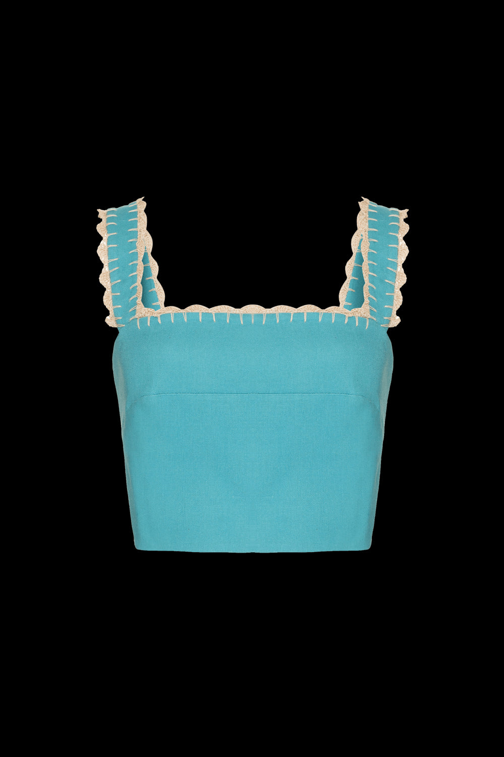 TOP CROPPED LINHO JOY VERDE