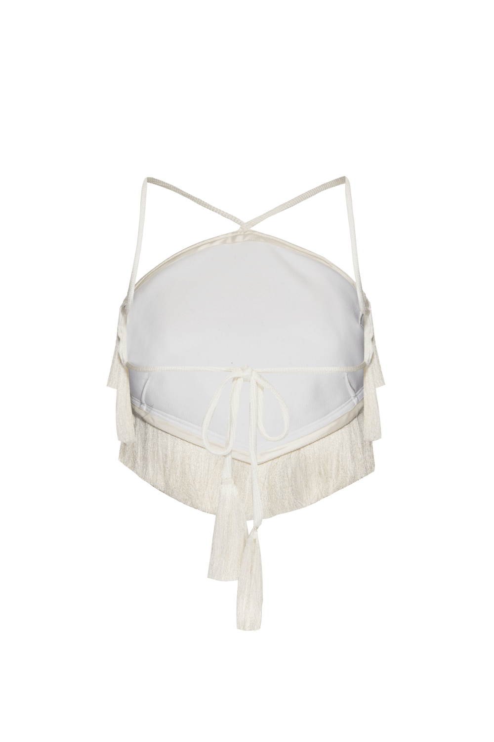 TOP CROPPED FRANJAS MALHA STARRY OFF WHITE