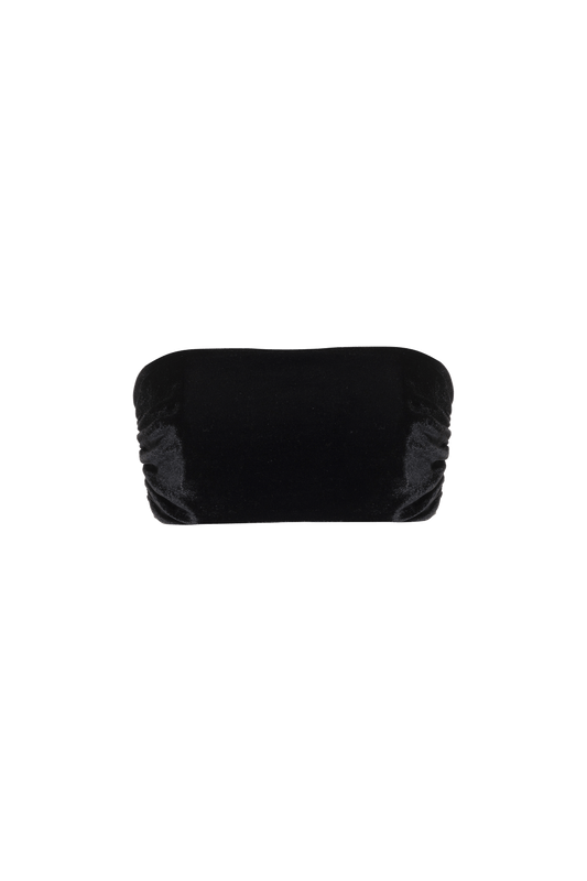 TOP FRANZIDO NEW RADIANT VELVET PRETO
