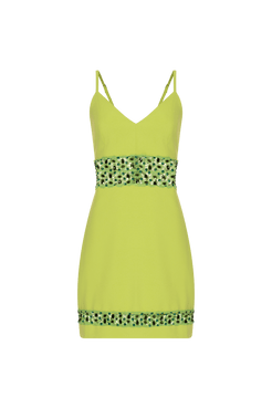VESTIDO PATBO REVEILLON V24 VERDE
