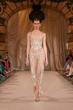 VESTIDO PATBO V24 OFF WHITE