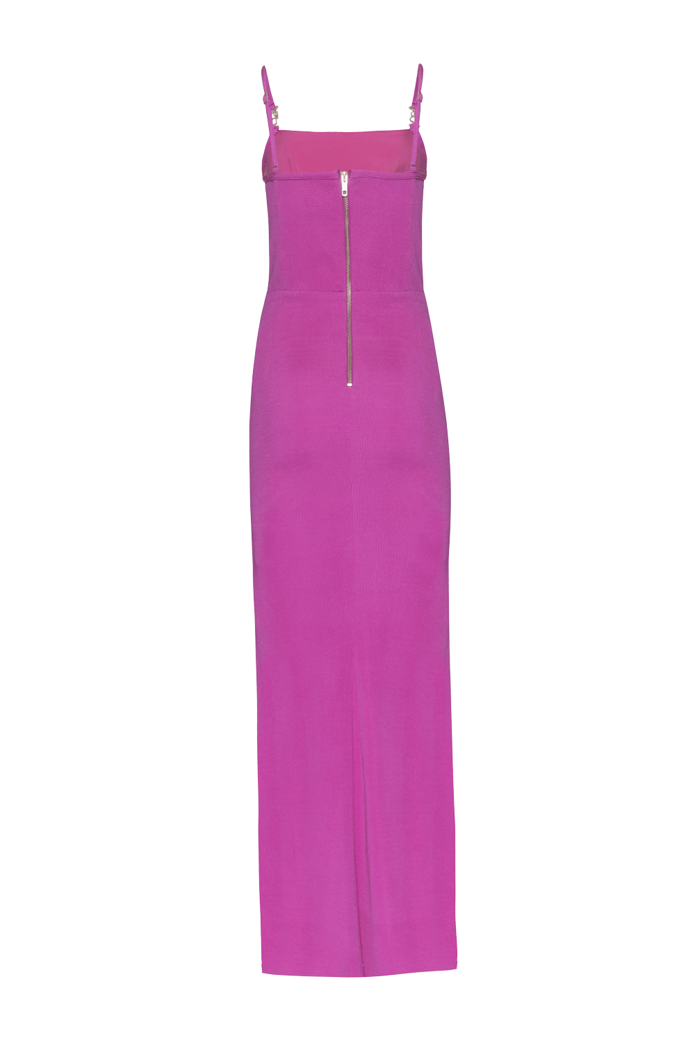 VESTIDO LONGO PREGAS MALHA STARRY ROSA