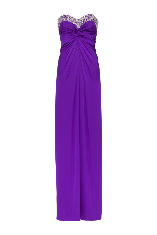 VESTIDO PATBO V24 ROXO