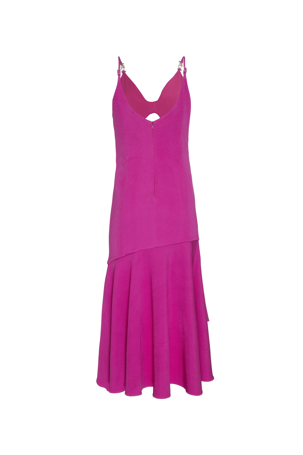 VESTIDO MÍDI PREGAS MALHA STARRY ROSA