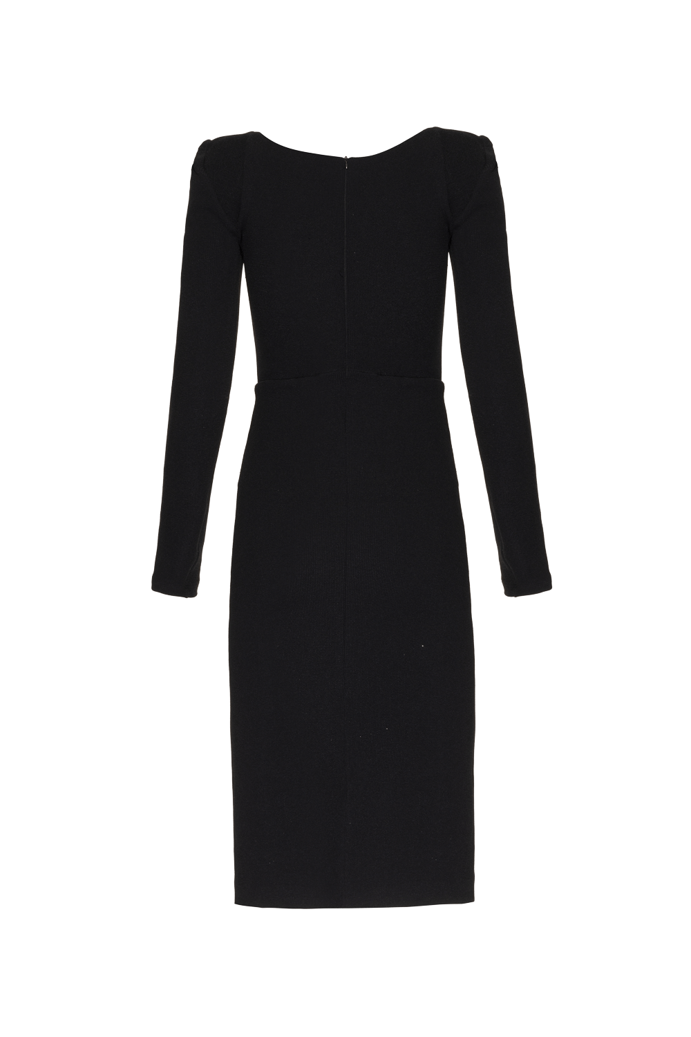 VESTIDO MÍDI CORSET MALHA STARRY PRETO