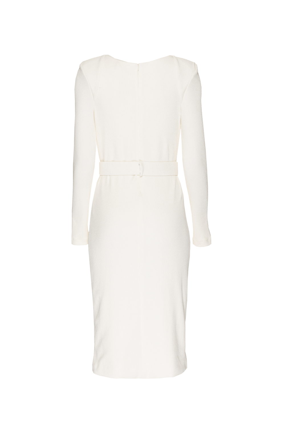 VESTIDO MÍDI CORSET MALHA STARRY OFF WHITE