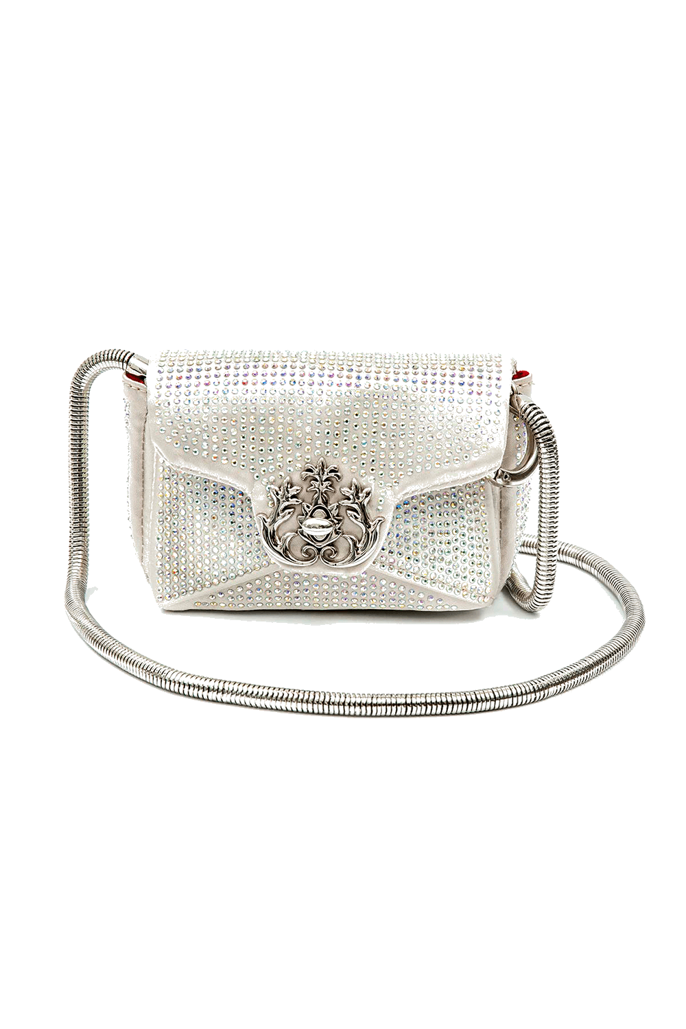 BOLSA NANO CRISTAL PRATA