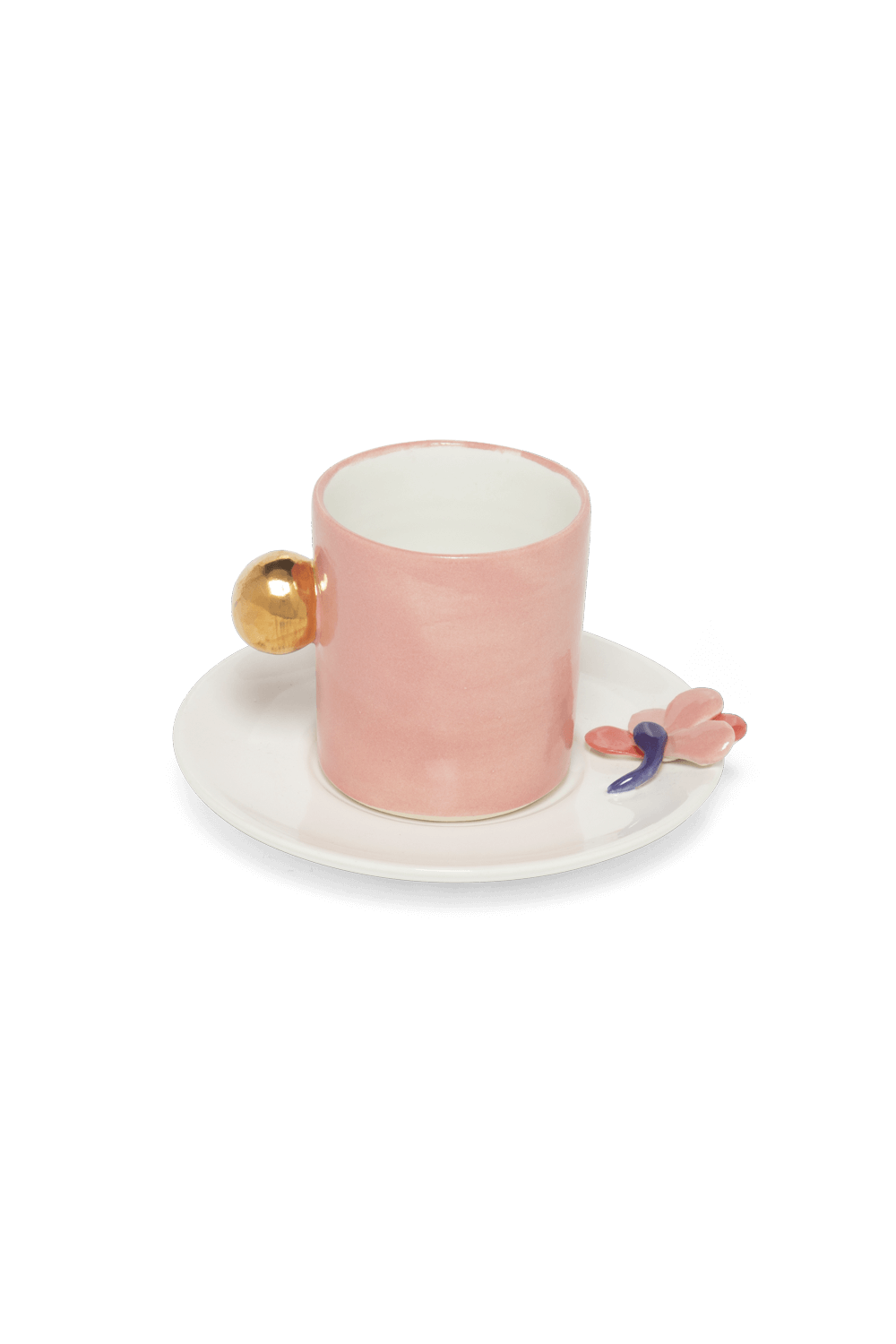 XÍCARA HANA BRANCO E ROSA
