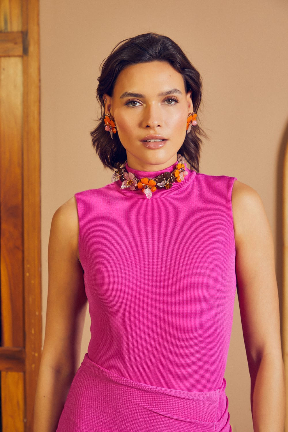 COLAR CHOCKER JARDINS COLORIDO