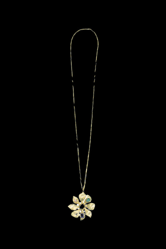 COLAR MAXI GLAM DOURADO
