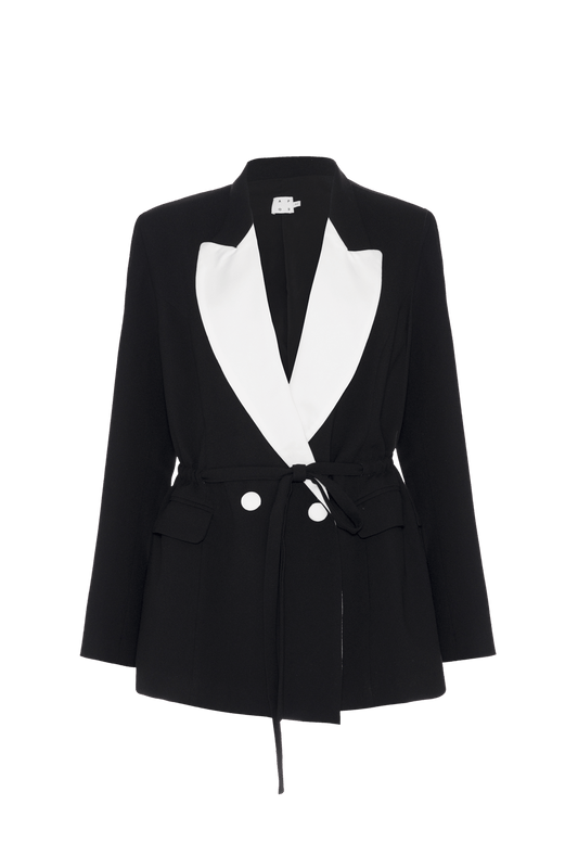 BLAZER CREPE PRETO