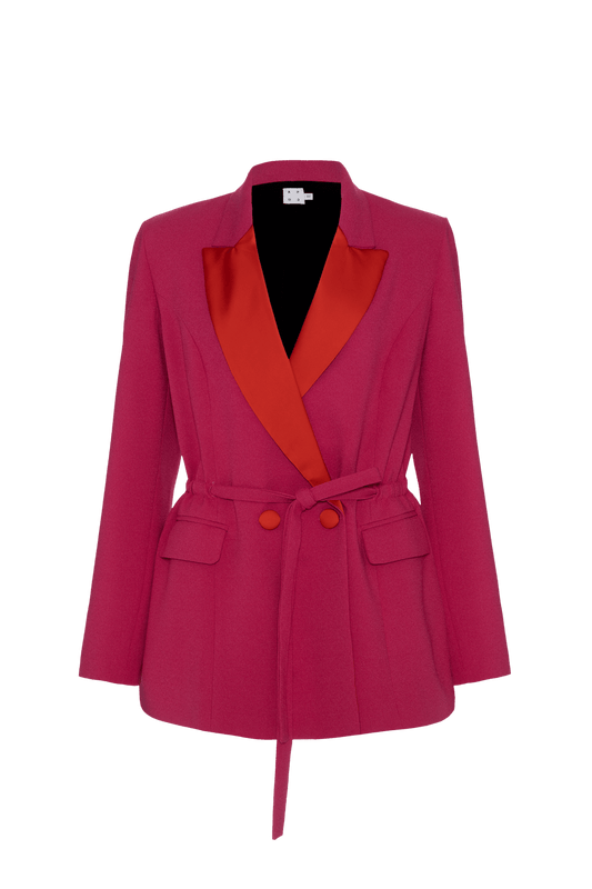 BLAZER CREPE PINK