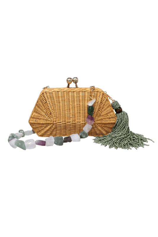 BOLSA 12896 BLANCA WK LT HONEY / ALÇA COLORIDA
