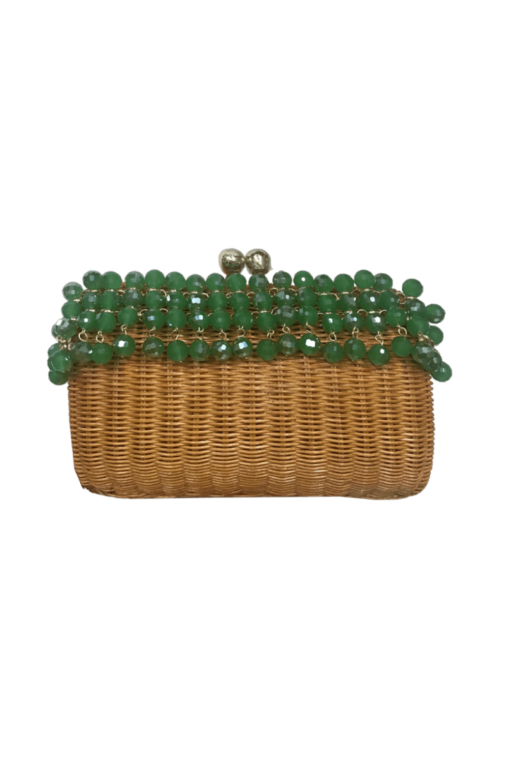 BOLSA CLUTCH FARAH CRYSTAL GREEN