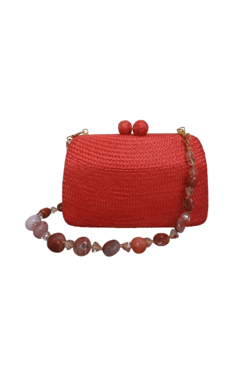 BOLSA CLUTCH CELINE ORANGE