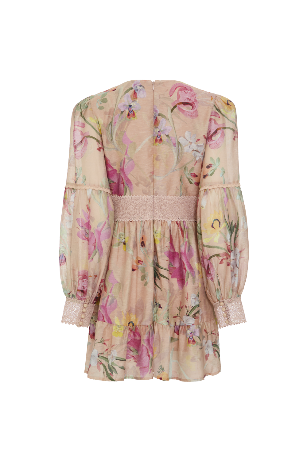 VESTIDO CURTO CAROL PRINT LARANJA