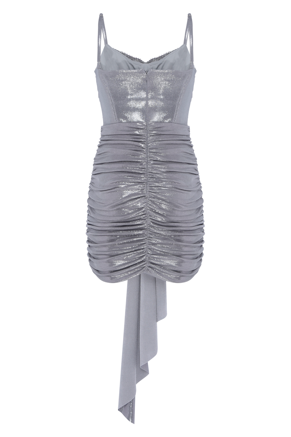 VESTIDO CURTO JERSEY ELYSIAN PRATA