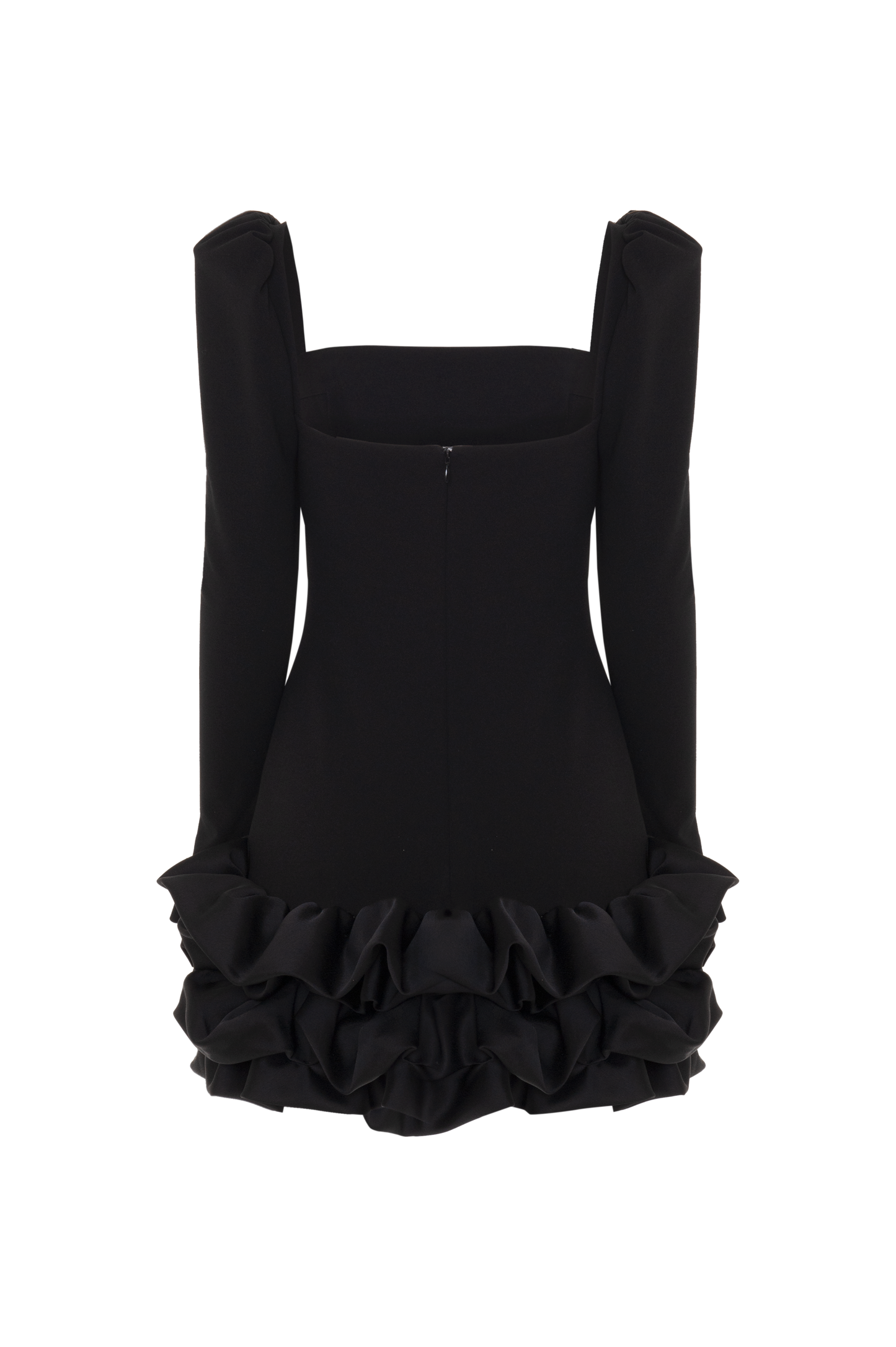 VESTIDO CURTO CREPE MYSTIQUE  PRETO
