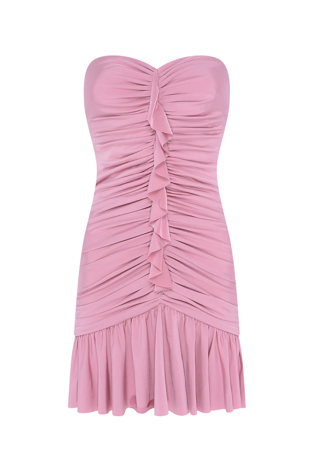 VESTIDO CURTO SUNKISSED JERSEY ROSA
