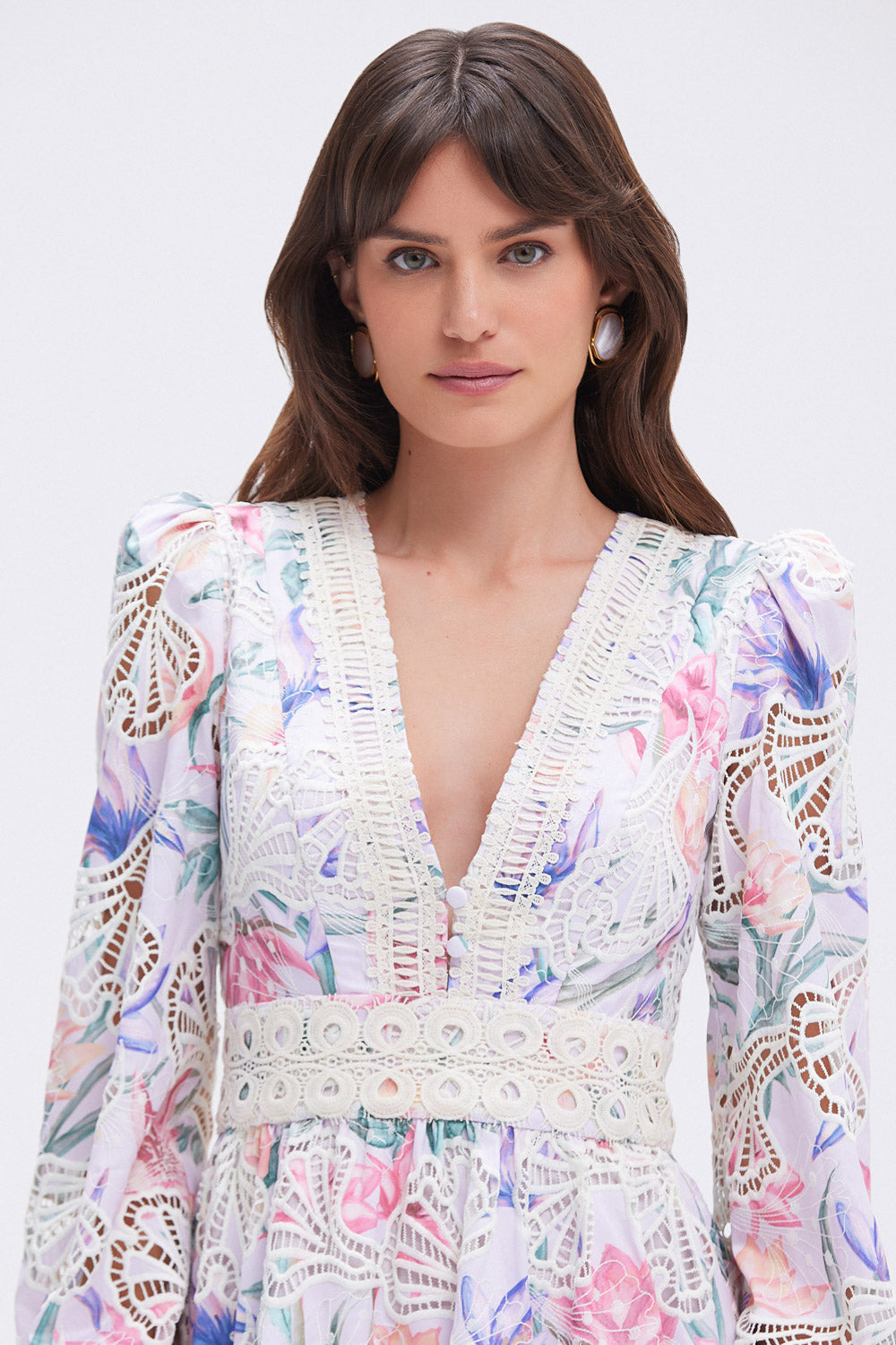 VESTIDO CURTO AMARYLLIS AZUL CLARO