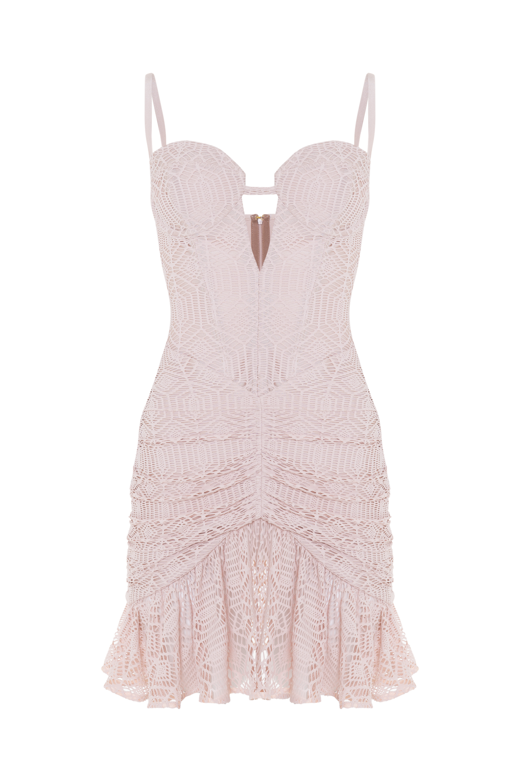 VESTIDO CURTO SAMBA FRINGE OFF WHITE