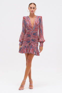 VESTIDO CURTO TWIST ROSA