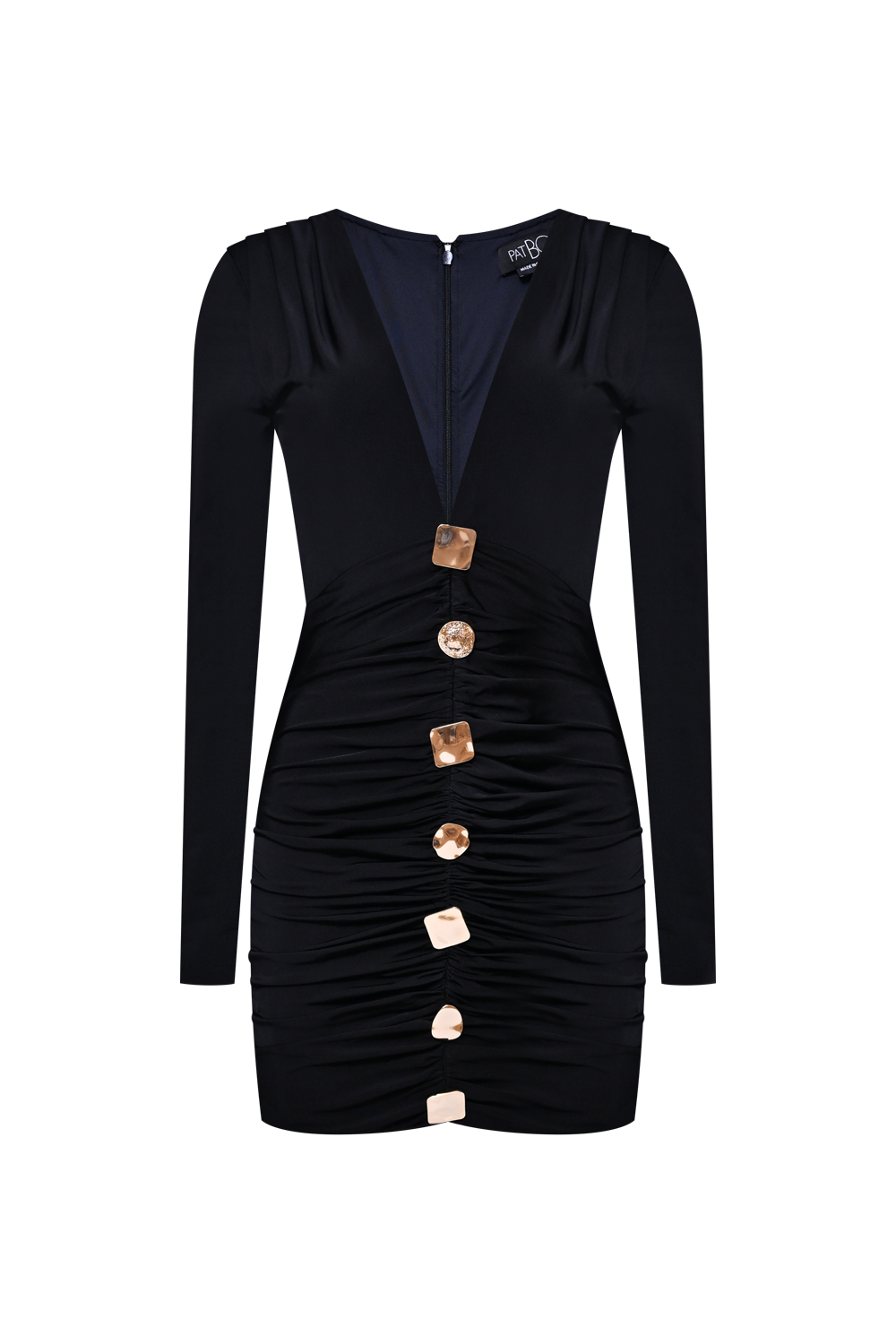 VESTIDO CURTO MOONLIT JERSEY PRETO