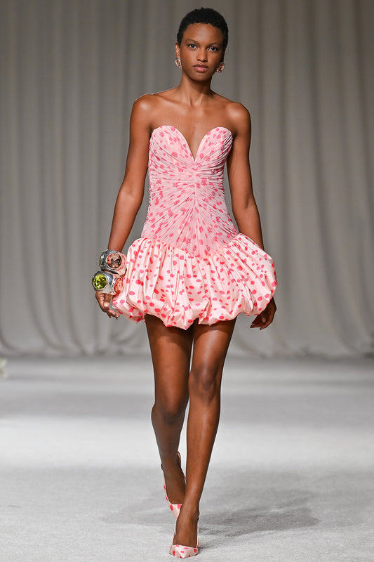 VESTIDO CURTO POÁ WOW ROSA
