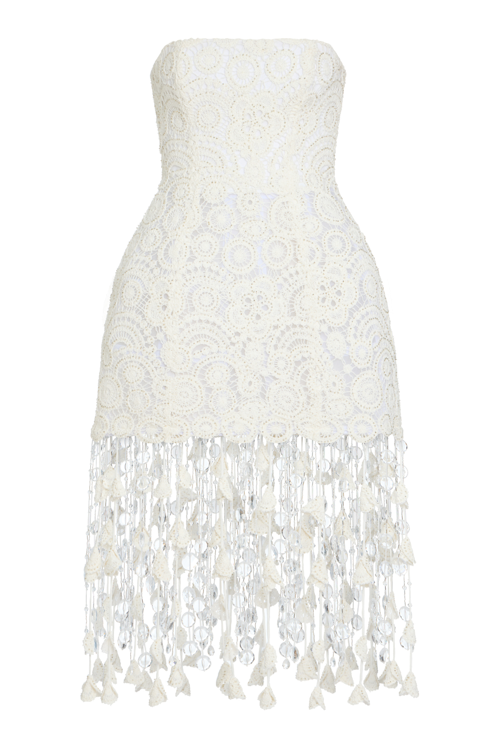 VESTIDO CURTO GAL EMBROIDERY BRANCO