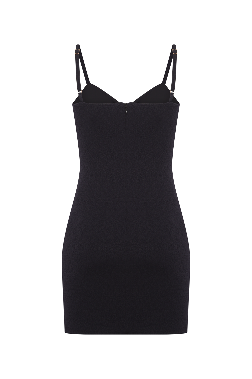 VESTIDO CURTO MALHA DELYA PRETO