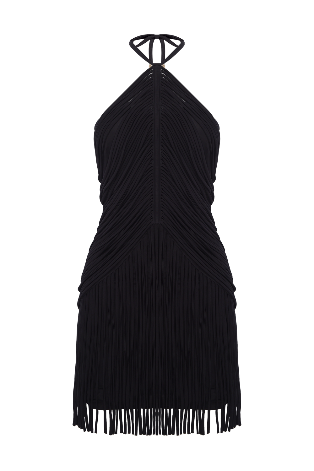 VESTIDO CURTO LYRIA JERSEY  PRETO