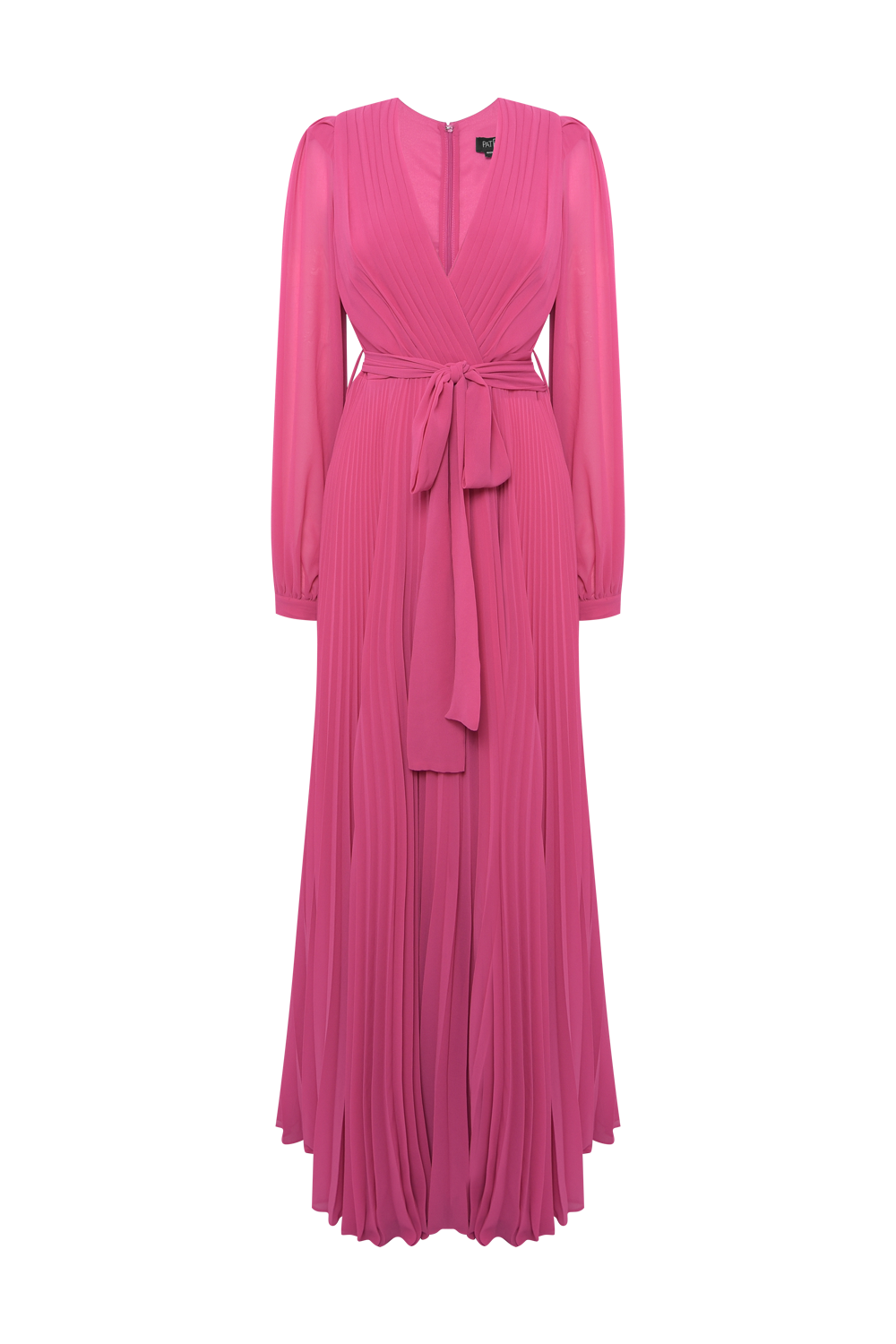 VESTIDO LONGO FAIXA COTTON CANDY ROSA
