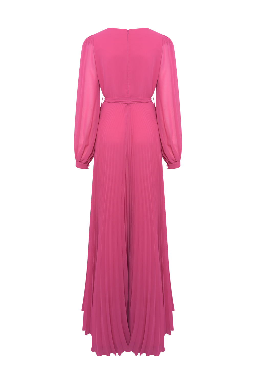 VESTIDO LONGO FAIXA COTTON CANDY ROSA