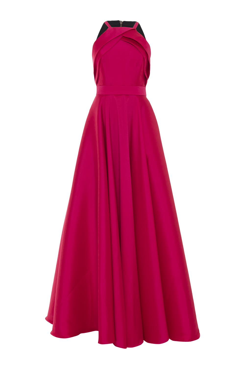 VESTIDO LONGO PASSION MIKADO PINK
