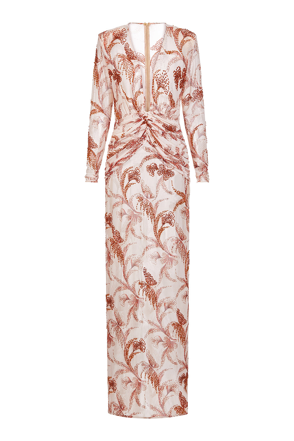 VESTIDO LONGO SUNSET BEGE