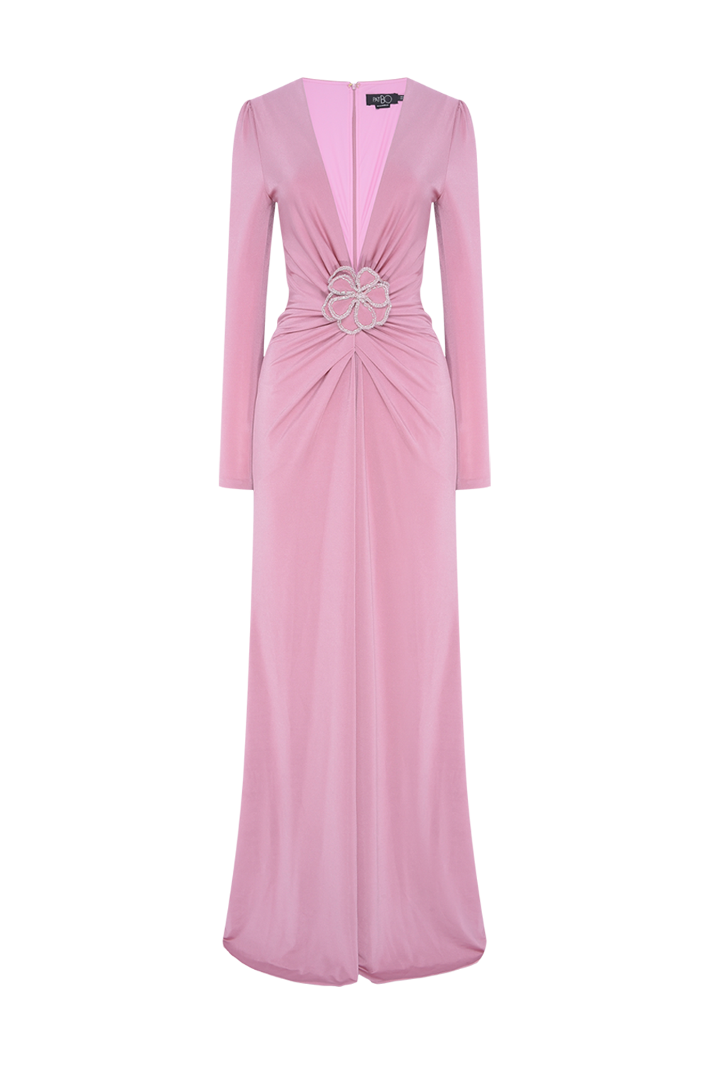 VESTIDO LONGO SUNKISSED JERSEY ROSA