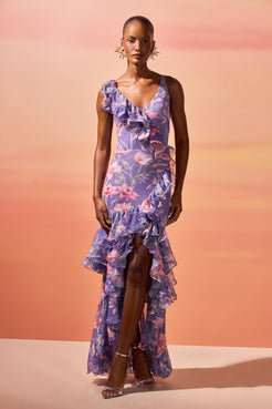 VESTIDO LONGO AMARYLLIS
 AZUL