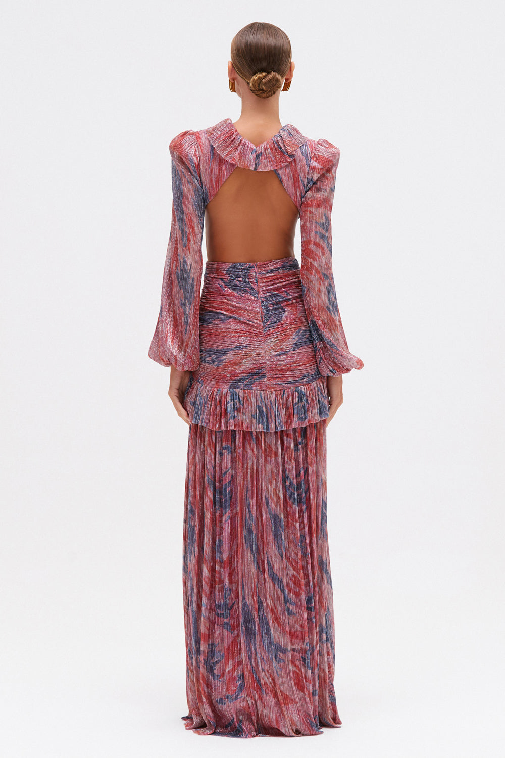 VESTIDO LONGO TWIST ROSA