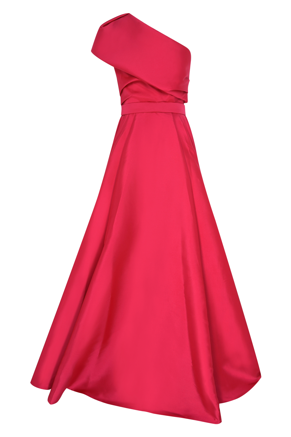 VESTIDO LONGO ZIBELINE MEMORY FUCSIA