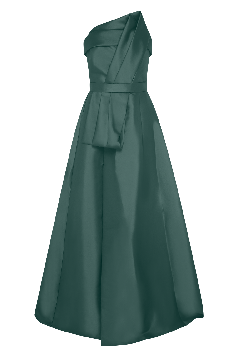 VESTIDO LONGO ZIBELINE MEMORY VERDE