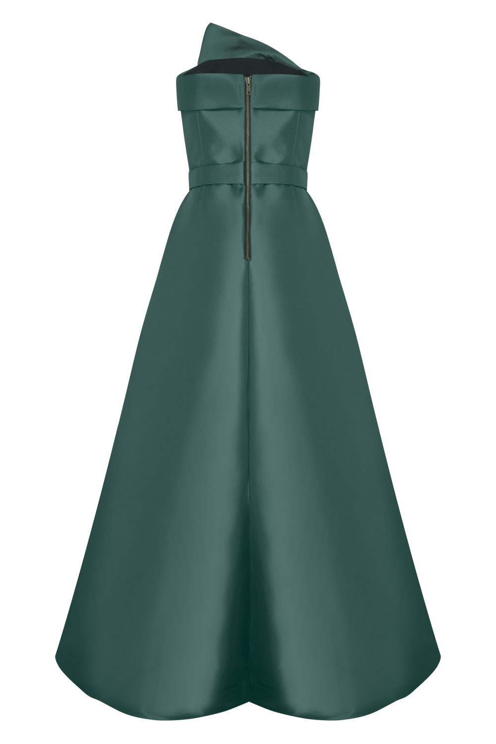 VESTIDO LONGO ZIBELINE MEMORY VERDE