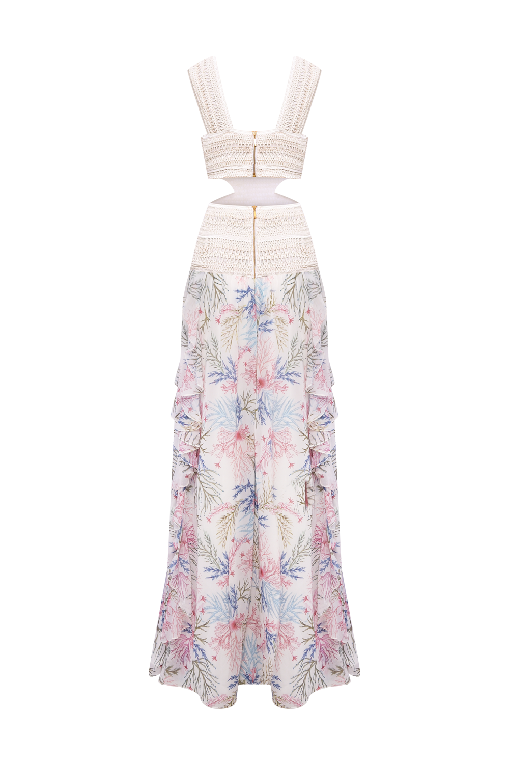VESTIDO LONGO SEAWEED  OFF WHITE